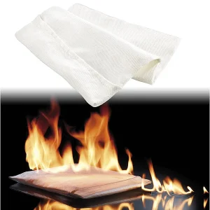 Firebag Feuerschutztasche:2er-Set Hitzebeständige Dokumententaschen Für Reisepass, Fotos U.v.m. 12