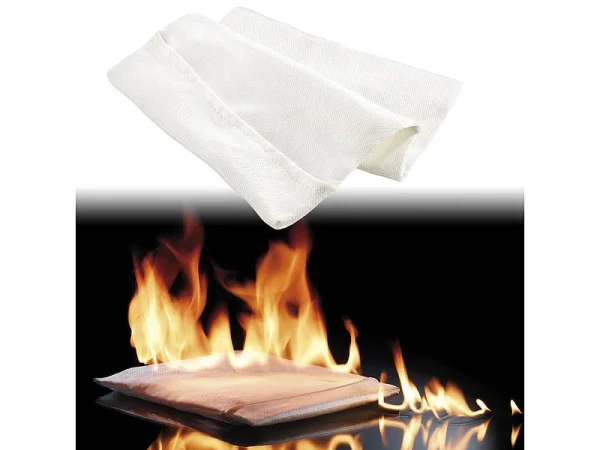 Firebag Feuerschutztasche:2er-Set Hitzebeständige Dokumententaschen Für Reisepass, Fotos U.v.m. 4