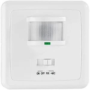 Revolt Klatschschalter 230V:2er-Set Automatische Lichtschalter Mit Bewegungsmelder & Sound-Sensor 10
