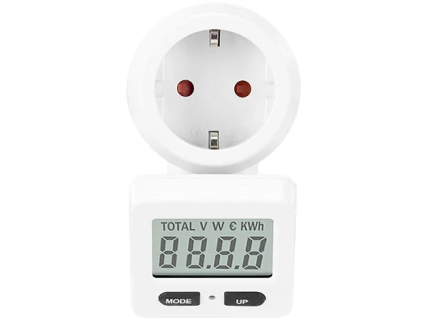 Revolt Energiemessgerät:Digitaler Energiekostenmesser Mit 180° Drehbarem Display, Bis 3.680 W 11