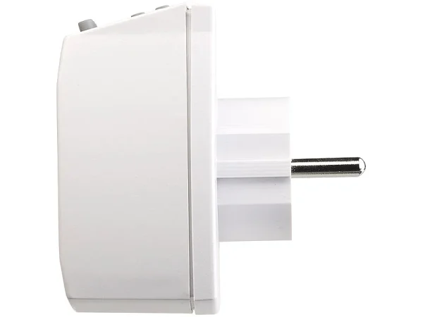 Revolt Steckdose Timer:2er-Set Kompakte Digitale Zeitschaltuhren Mit LCD-Display 5