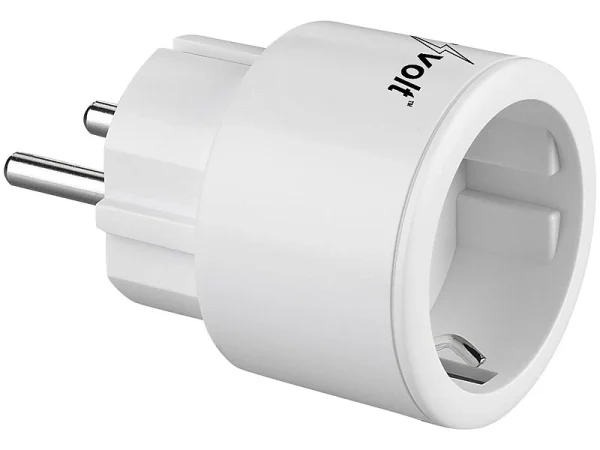 Revolt Funkstecker:4er-Set Mini-Funksteckdosen Mit Fernbedienung, Bis 2.300 Watt, 50 M 6