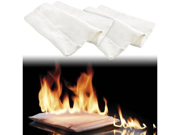 Firebag Feuerschutztasche:2er-Set Hitzebeständige Dokumententaschen Für Reisepass, Fotos U.v.m. 1