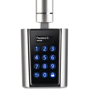 VisorTech Zahlenschloss:Elektronischer Tür-Schließzylinder, Transponder, Code, App, M Gateway 34