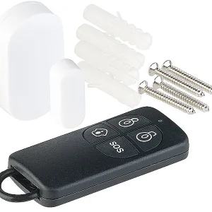 VisorTech WiFi Alarmanlage:4-teilige WLAN-Alarmanlage, Alexa-kompatibel, Für Bis 50 Sensoren, App 19