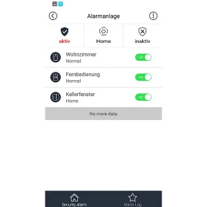 VisorTech WiFi Alarmanlage:4-teilige WLAN-Alarmanlage, Alexa-kompatibel, Für Bis 50 Sensoren, App 23