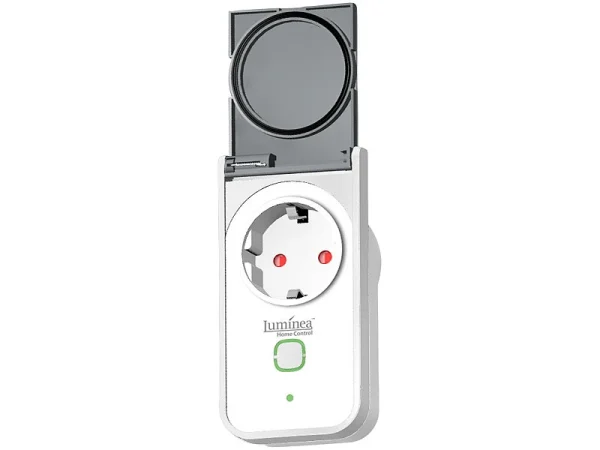 Luminea Home Control Outdoor-WLAN-Steckdose, Komp. Versandrückläufer 3