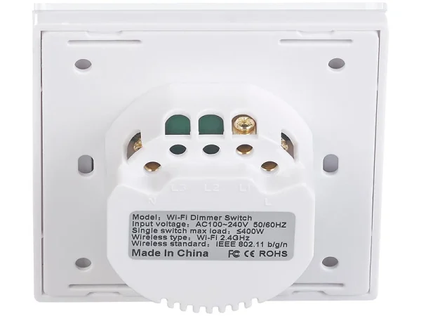 Luminea Home Control Lichtschalter Dimmer LED:Touch-Lichtschalter & Dimmer, Versandrückläufer 8