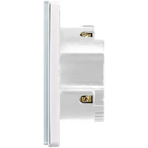 Luminea Home Control WiFi Taster:Touch-Doppel-Lichttaster, Amazon Alexa & Google Assistant Kompatibel 26