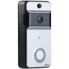 Somikon Doorbell:WLAN-Video-Türklingel Mit App, PIR-Sensor, 166° Bildwinkel, Akku, IP53 19
