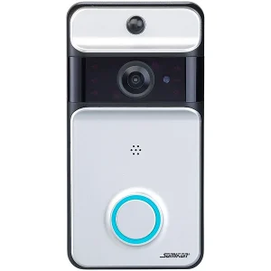 Somikon Türkamera WLAN:WLAN-Video-Türklingel Mit App, PIR-Sensor, Akku, IP53, Funk-Empfänger 19