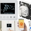 Revolt WLAN Raumthermostat:WLAN-Thermostat Für Fußbodenheizungen, Für Siri, Alexa & GA 43