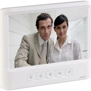 Somikon Türklingelanlagen:Video-Türsprechanlage Mit 17,8-cm-Farbdisplay & Türöffner, 10-m-Kabel 40