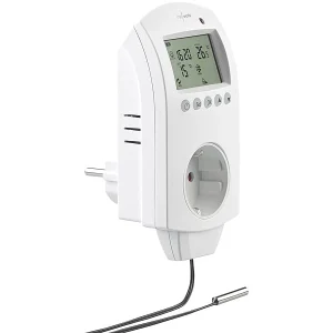 Revolt Thermostat Alexa:WLAN-Steckdosen-Thermostat Für Heizgeräte, App, Versandrückläufer 18