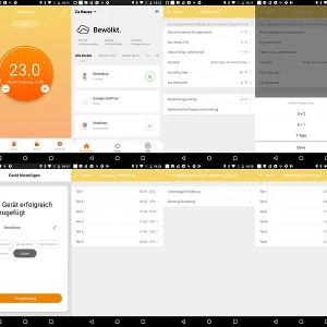 Revolt Thermostat Alexa:WLAN-Steckdosen-Thermostat Für Heizgeräte, App, Versandrückläufer 24