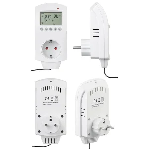 Revolt Thermostat Alexa:WLAN-Steckdosen-Thermostat Für Heizgeräte, App, Versandrückläufer 28