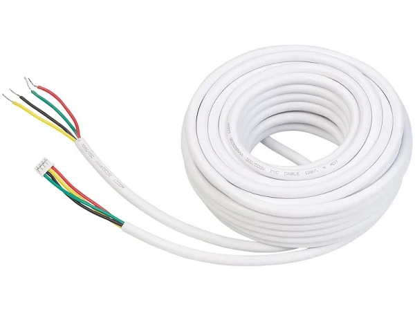 Somikon Türklingelanlagen:Video-Türsprechanlage Mit 17,8-cm-Farbdisplay & Türöffner, 10-m-Kabel 19