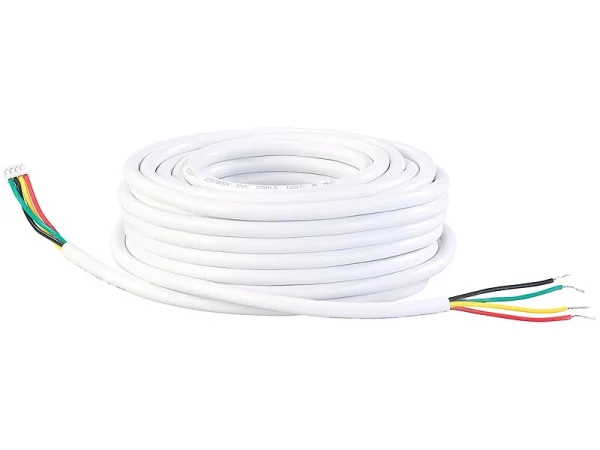 Somikon Türklingelanlagen:Video-Türsprechanlage Mit 17,8-cm-Farbdisplay & Türöffner, 10-m-Kabel 8