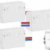 Luminea Home Control WLAN Relais:3er-Set WLAN-Schalter Für Licht & Co., Für Alexa & Google Assistant 37