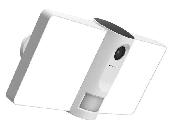 VisorTech IP-Cam:Full-HD-IP-Überwachungskamera, LED-Strahler, Versandrückläufer 4