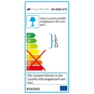 VisorTech IP-Cam:Full-HD-IP-Überwachungskamera, LED-Strahler, Versandrückläufer 21