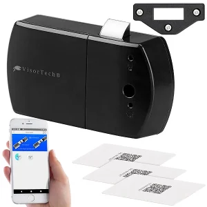 VisorTech Schrankschloss:Schubladen- & Schranktüren-Schloss Mit RFID-Schlüssel, Bluetooth, App 17