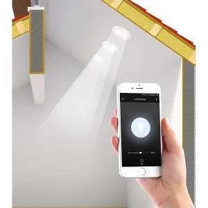 Luminea Home Control WiFi Dimmer:WLAN-Schalter Mit Dimmer-Funktion, Für Siri, Alexa & Google Assistant 18