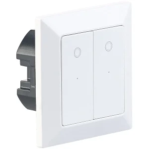Luminea Home Control Taster:2er-Set Doppel-Lichttaster Mit WLAN, App Und Sprachsteuerung 18