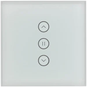Luminea Home Control WiFi Rolladenschalter:2er-Set Rollladen-Touch-Unterputz-Steuerung, App & Sprachsteuerung 16