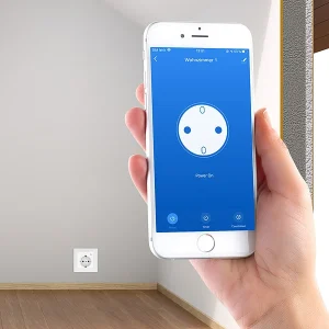 Luminea Home Control Funksteckdose Mit App:WLAN-Unterputz-Steckdose Mit App, Für Siri, Alexa & GA, 3er Pack 28