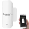 Luminea Home Control Fensterkontakt:WLAN-Tür- Und Fensteralarm Mit Weltweitem App-Zugriff, Sprachsteuerung 26
