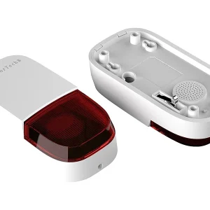 VisorTech PIR Bewegungsmelder:WLAN-Outdoor-Sirene Für ELESION,Akku, WLAN, 95 DB, PIR-Sensor, IP54 26