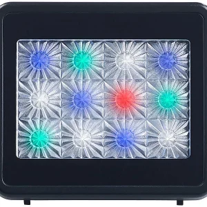 VisorTech Fernseher Simulator:TV-Simulator Zur Einbrecher-Abschreckung Mit 12 LEDs Inkl. Netzteil 14