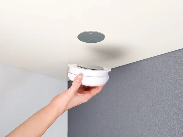 VisorTech Magnet Befestigung:Magnet-Befestigungssystem Für Rauchwarnmelder, Ø 70 Mm, 8er-Set 5