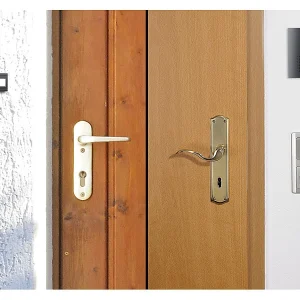CASAcontrol Funkklingel:Funk-Türklingel, Licht- & Ton-Signal, 100 M Reichweite, IPX4, Schwarz 20