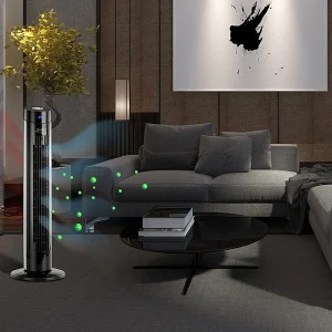 Sichler Turm-Lüfter-Ventilator:Turmventilator, Ionisator, WLAN & App, Siri, Versandrückläufer 21