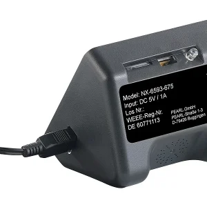 VisorTech Fernsehlicht:Premium-TV-Simulator Zur Einbrecher-Abschreckung Mit 15 LEDs Und Sound 7