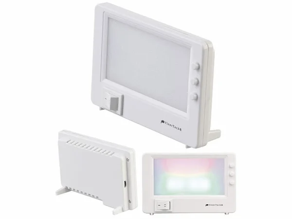 VisorTech Fernsehsimulator:TV-Simulator Zur Einbrecher-Abschreckung, USB-Betrieb, 28 LEDs, 1,5 W 5