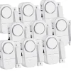 VisorTech Türalarm:9er-Set Mini-Tür- Und Fensteralarme, 95 Db, 2 Jahre Batterielaufzeit 40