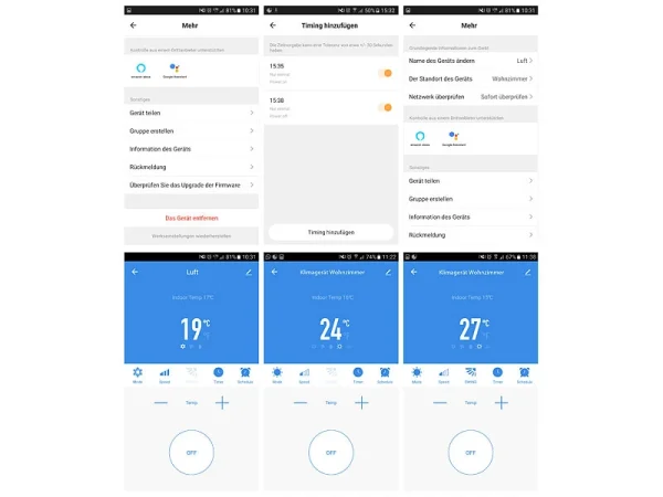 Sichler Klimaanlage App:Mobile Klimaanlage, 9.000 BTU/h, 2.600 Watt (Versandrückläufer) 11