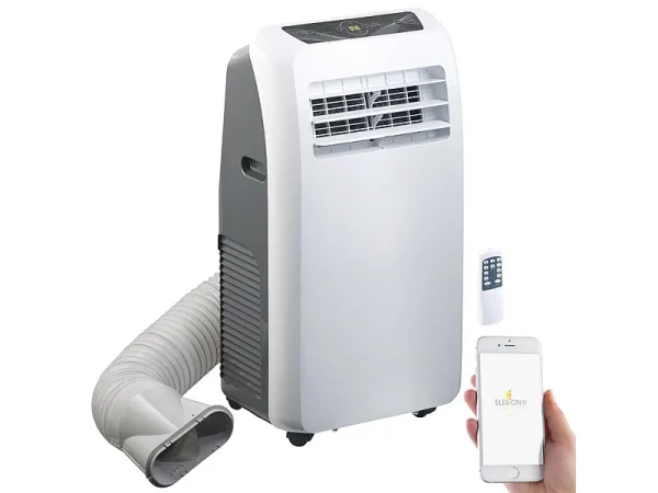 Sichler Klimaanlage App:Mobile Klimaanlage, 9.000 BTU/h, 2.600 Watt (Versandrückläufer) 12