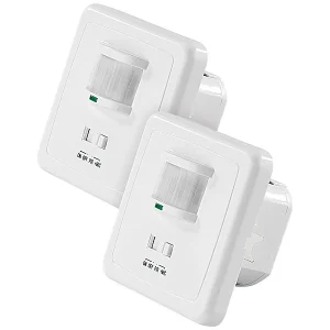 Revolt Klatschschalter 230V:2er-Set Automatische Lichtschalter Mit Bewegungsmelder & Sound-Sensor 8