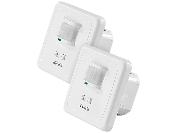 Revolt Klatschschalter 230V:2er-Set Automatische Lichtschalter Mit Bewegungsmelder & Sound-Sensor 3