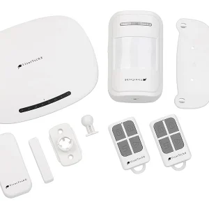 VisorTech Kabellose Alarmanlage:GSM-Alarmanlage Mit Funk- & Handynetz-Anbindung, App Für Android & IOS 18