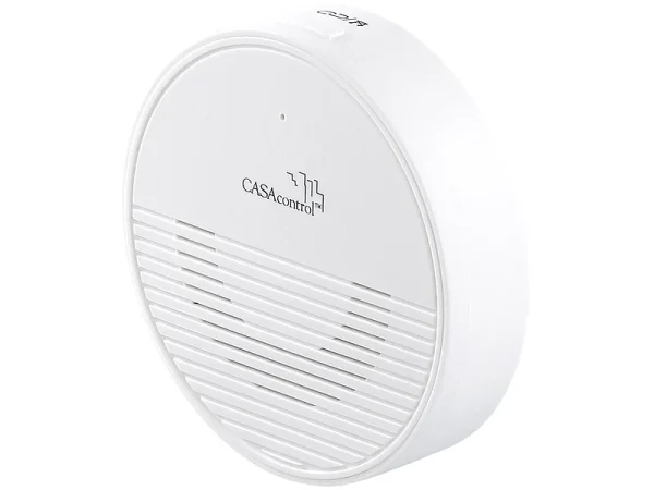CASAcontrol Gegensprechanlage:Funk-Türklingel Mit WLAN Und Gegensprech-Funktion Per App, 50 M 16