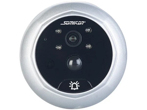 Somikon Digitale Türspion-Kamera Mit 8,9-cm-Display, PIR, Aufnahme, Nachtsicht 9