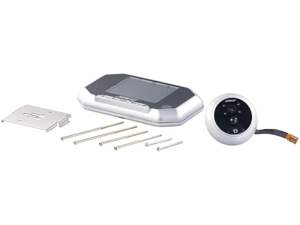 Somikon Digitale Türspion-Kamera Mit 8,9-cm-Display, PIR, Aufnahme, Nachtsicht 8