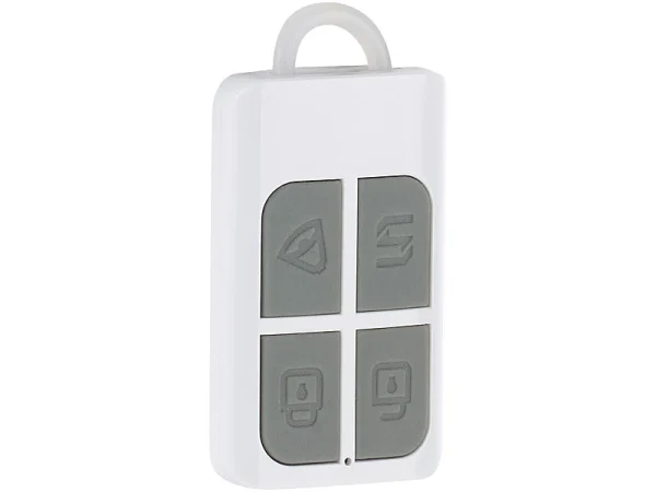 VisorTech Alarmsystem:14-tlg. Funk-Alarmanlage: 11 Sensoren, 2 Fernbedienungen, GSM WLAN App 10