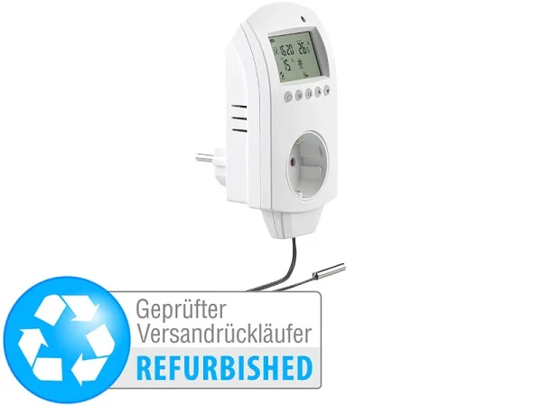 Revolt Thermostat-Stecker:Digitales Steckdosen-Thermostat Versandrückläufer 1