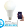 Luminea Home Control WLAN-Birnen Alexa:WLAN-LED-Lampe, Für Alexa, Siri & Google Assistant, Versandrückläufer 25